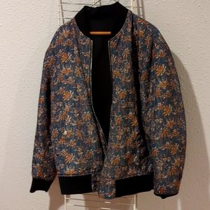 Reversible Theory Bomber Jacket